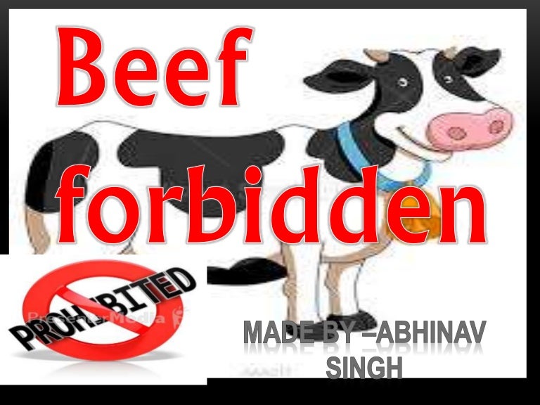 Beef ban