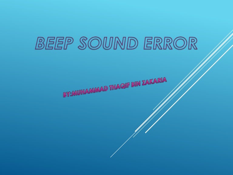 Beep Sound