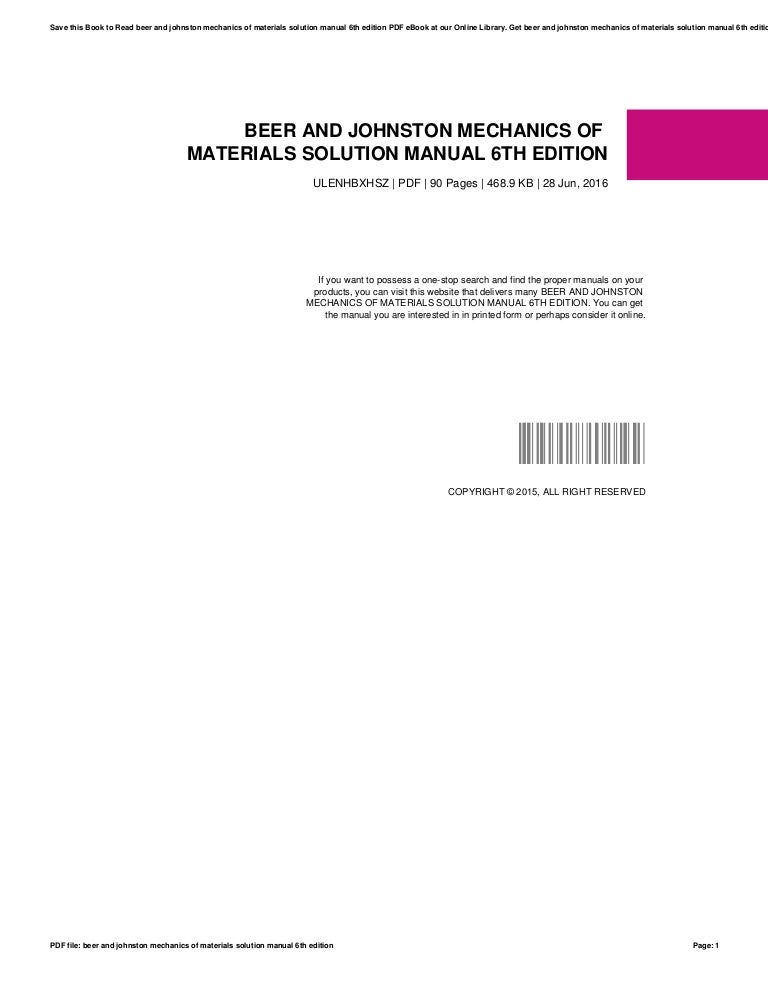 Solution Manual Download Only For Vector Mechanics For Engineers Statics And Dynamics 12th Edition By Beer Isbn10 125963809x Isbn13 9781259638091 Vector Mechanics Mechanic Engineering