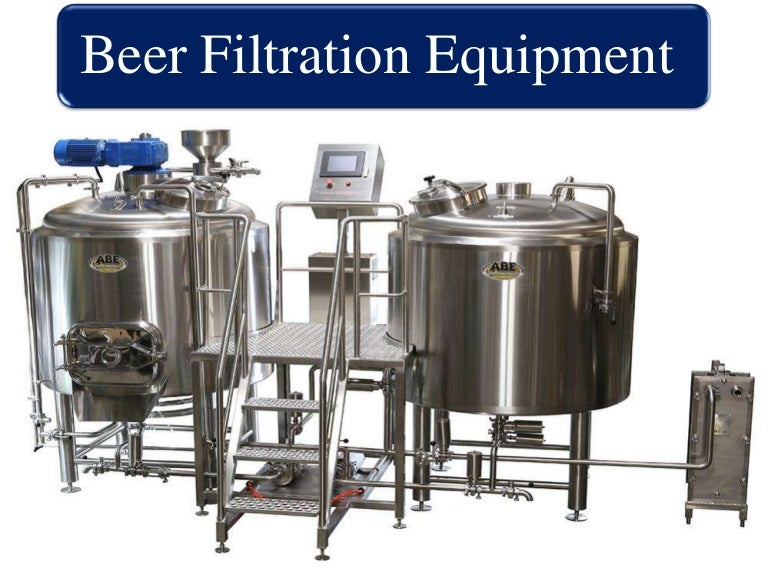 Beer filtration equipment