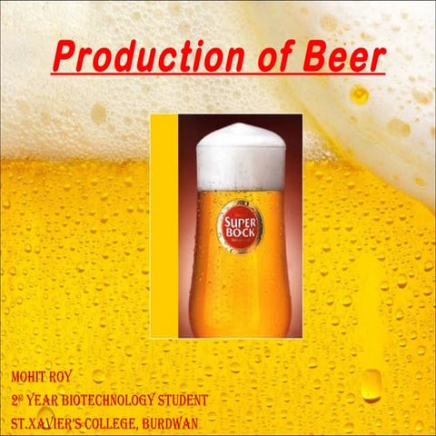 Beer Production