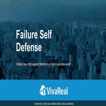 Failure Self Defense: Defend your App against failures in a (micro) services world