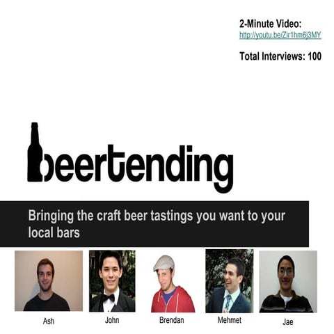 Beertending final presentation