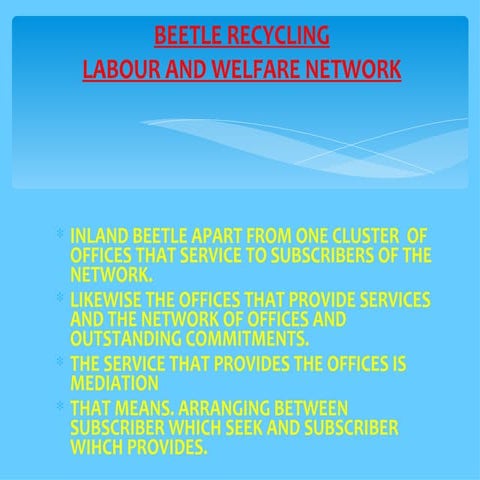 Beetle  English Waste Management