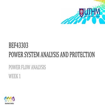 BEF43303 - 201620171 W1 Power System Analysis and Protection.pdf