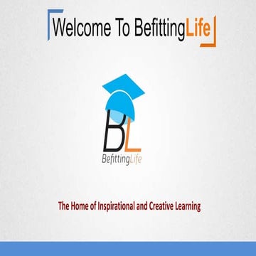 Befittinglife-Home of Inspirational and Creative eLearning