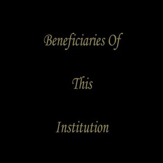 Beneficiaries of this institute