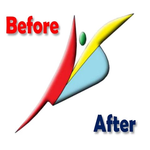 Before - after slides