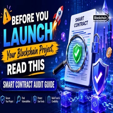 Before You Launch Your Blockchain Project, Read This Smart Contract ...