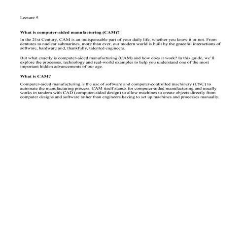 BEG 2104 CAD-CAM Lec 5.doc