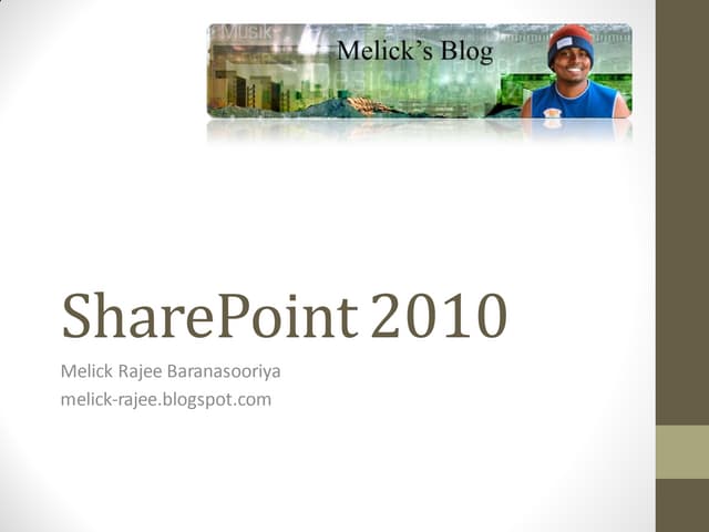 Beginners SharePoint introduction