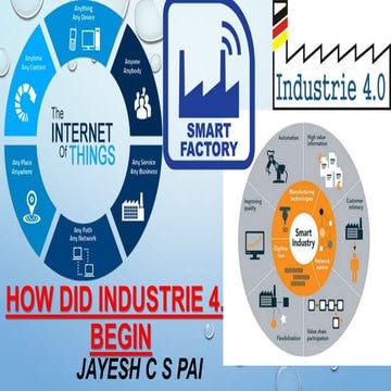 How did Industry 4.0 begin and the changes it is causing