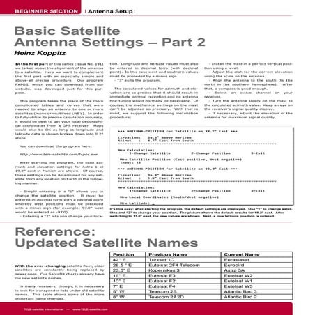 SATELLITE DISH INSTALLATION | PPTX