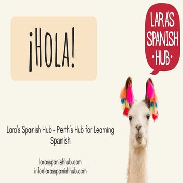 Primera clase del nivel A1