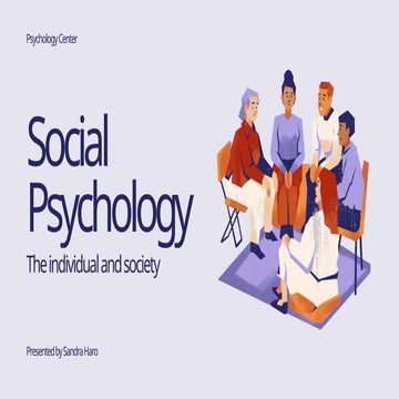 Social psychology Template presentations | PPTX