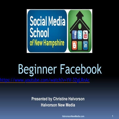 Beginner facebook jaffrey chamber of commerce nov 2015