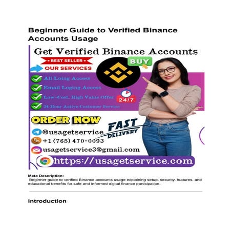 Beginner Guide to Verified Binance Accounts Usage.pdf
