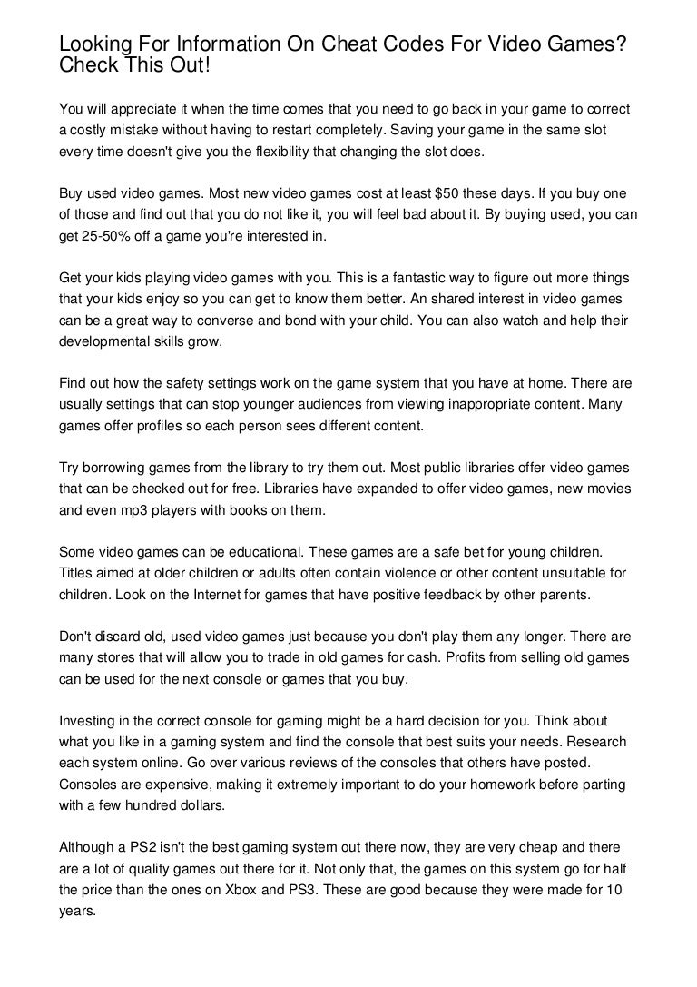 cheap used video games