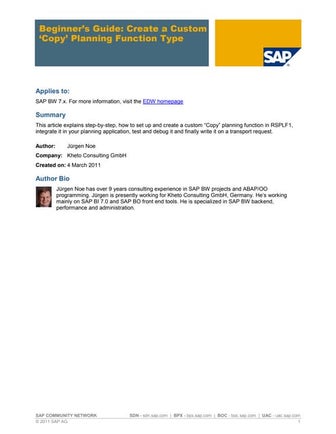 Beginner's guide  create a custom 'copy' planning function type