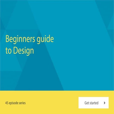 Beginners guide graphic design