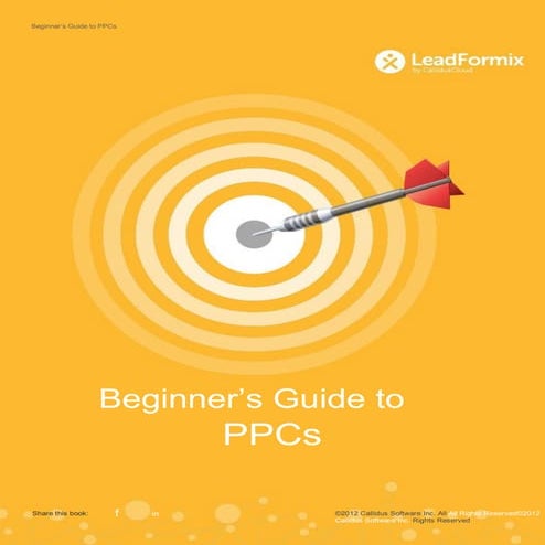 Beginner’s Guide to PPCs | PDF | Search | Internet