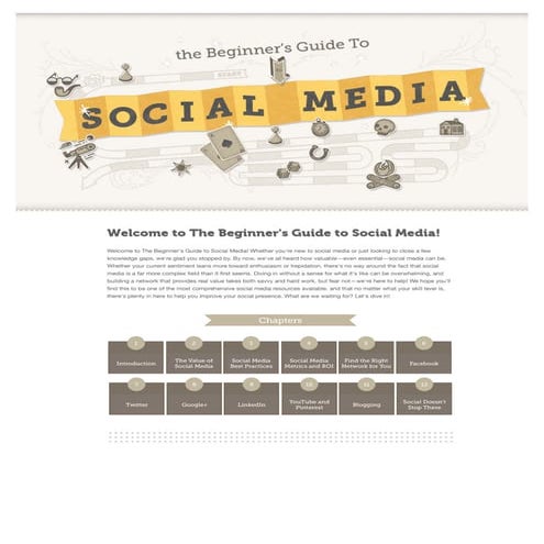 Moz: Beginners guide to Social Media Marketing | PDF