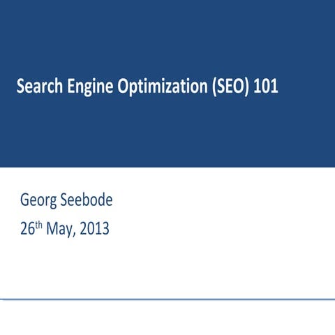 Beginners seo gs v3
