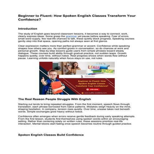 Spoken english | PPT