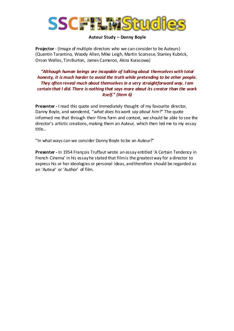 Beginning with a quote