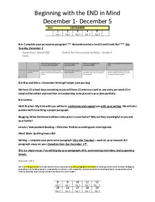 Essay structure powerpoint image