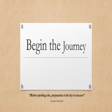 Begin your journey   praxis study