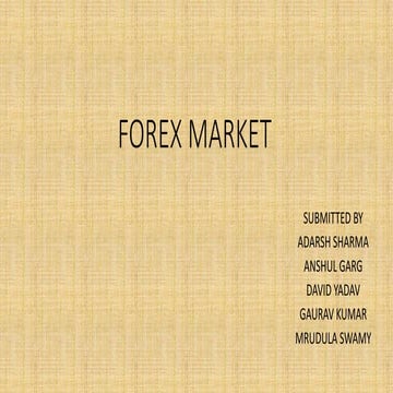 Forex Market