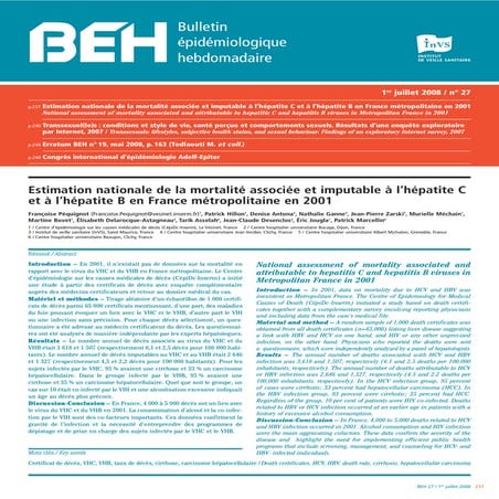Transsexuel(le)s : conditions et style de vie, santé perçue et comportements ...