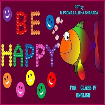 Be happy