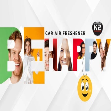 Be Happy - car air freshener