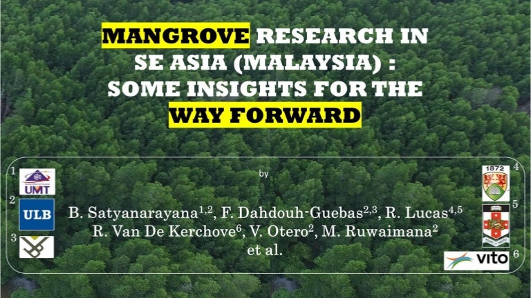 thumbnail of  Mangrove research in SE Asia (Malaysia): Some insights for the way forward