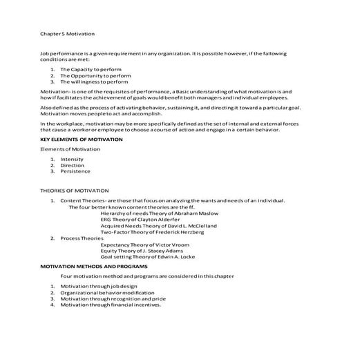 Behavior and influence