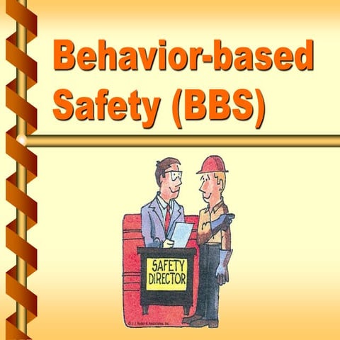 Behavior-Based SAFETY TRAINING PPT FOR ENG