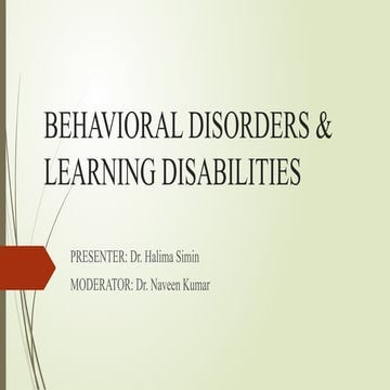 BEHAVIORAL DISORDERS & LEARNING DISABILITIES.pptx