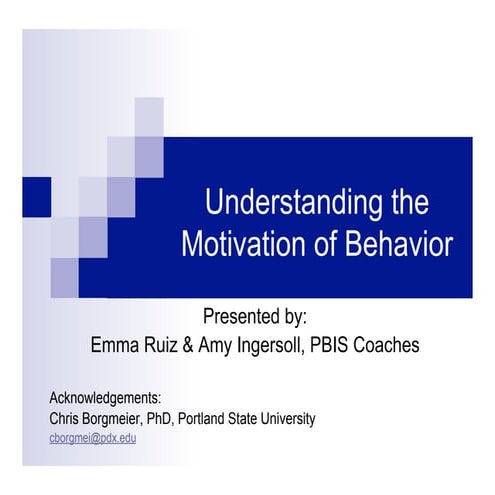 Behavioral Principles Training - BTSA