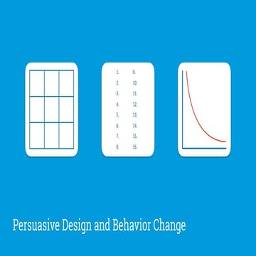 Persuasive Design and Behavior Change | PDF