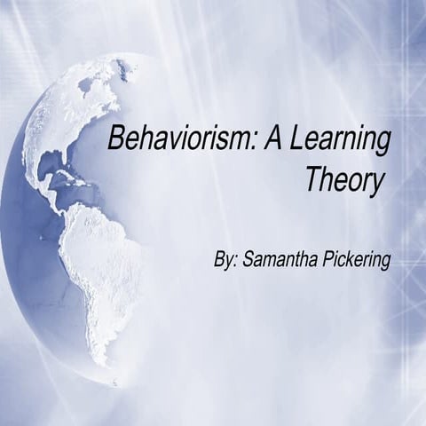 Behaviorism