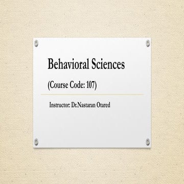 Behaviorism is a school of psychology that focuses on the study of observable behavior rather than internal mental processes. It was first introduced by John B. Watson in the early 20th century and further developed by psychologists like B.F. Skinner.