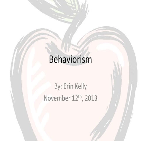 Behaviorism