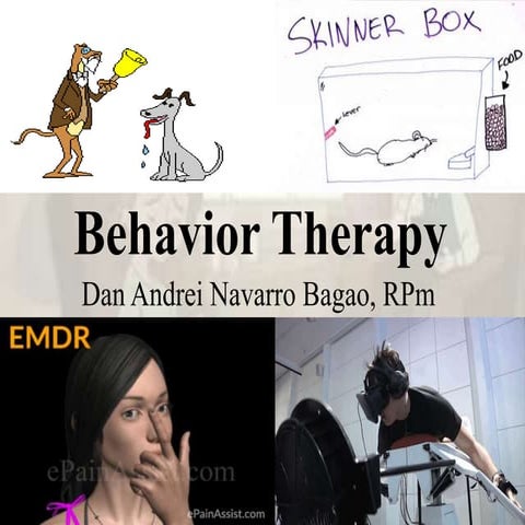 Behavior therapy