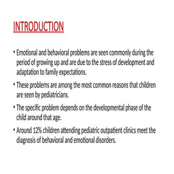 BEHAVIOURAL AND HABIT DISORDERS.powe point..ptx