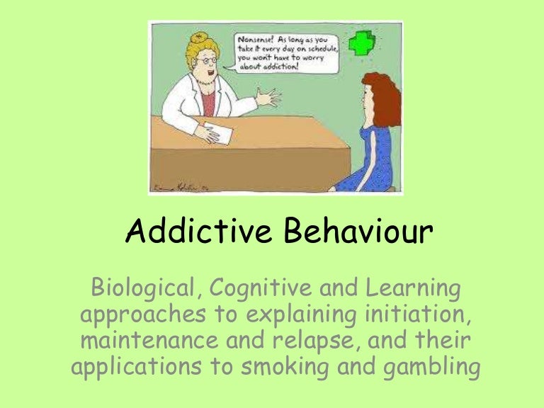 Behavioural explanations of addiction 2013