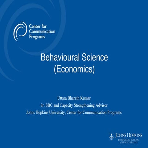 Behavioural Science UBK