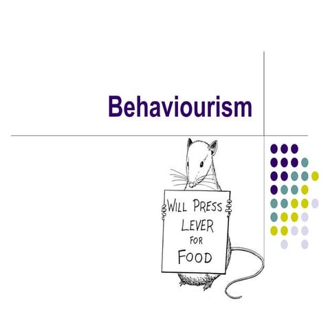 Behaviourism