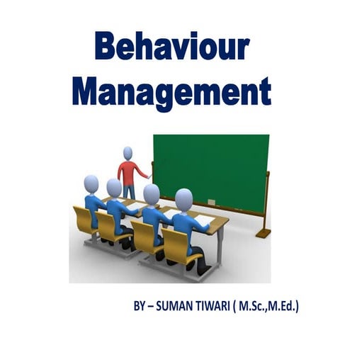 Behaviour management workshop